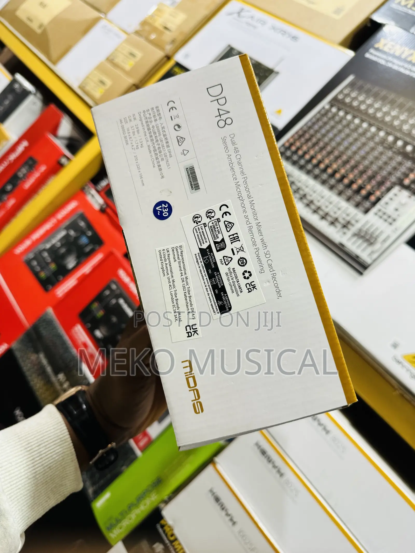 Dp48 Dual 48 Channel Personal Monitor Mixer