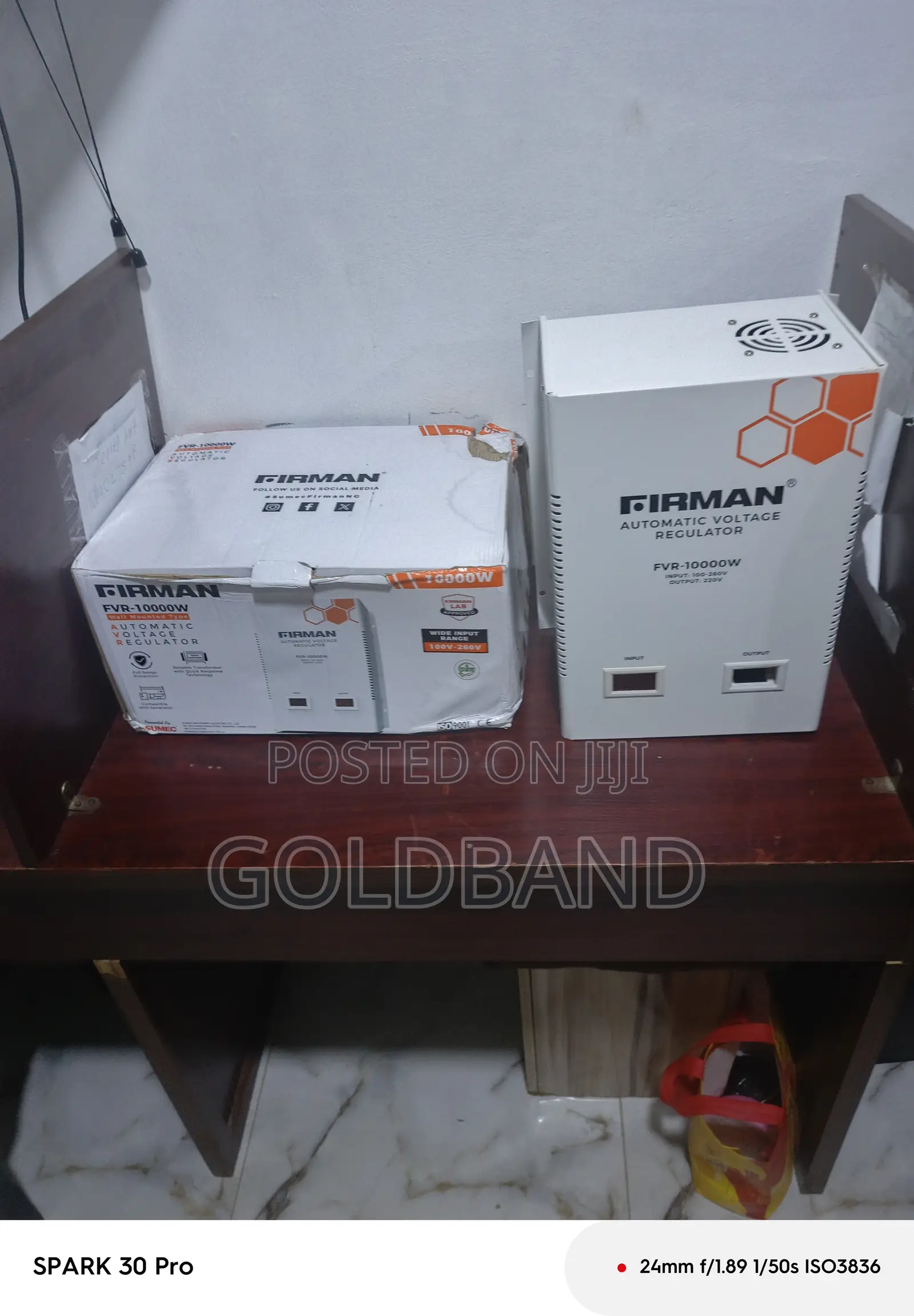 Firman FVR-10000w 10kva Wall Mount Voltage Stabilizer