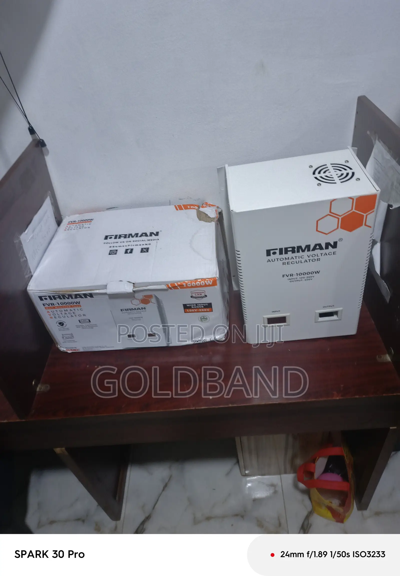 Firman 10000w Automatic Voltage Regulator Wall Stabilizer