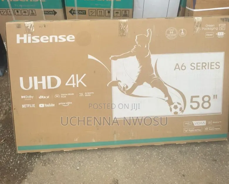 Hisense 58 Inches Smart Tv