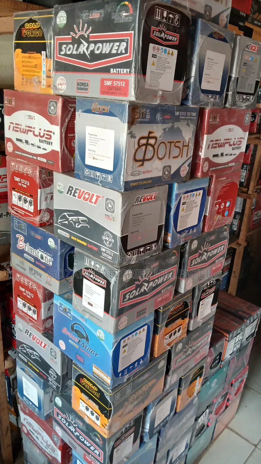Car Battery 75ah With 2years Warranty