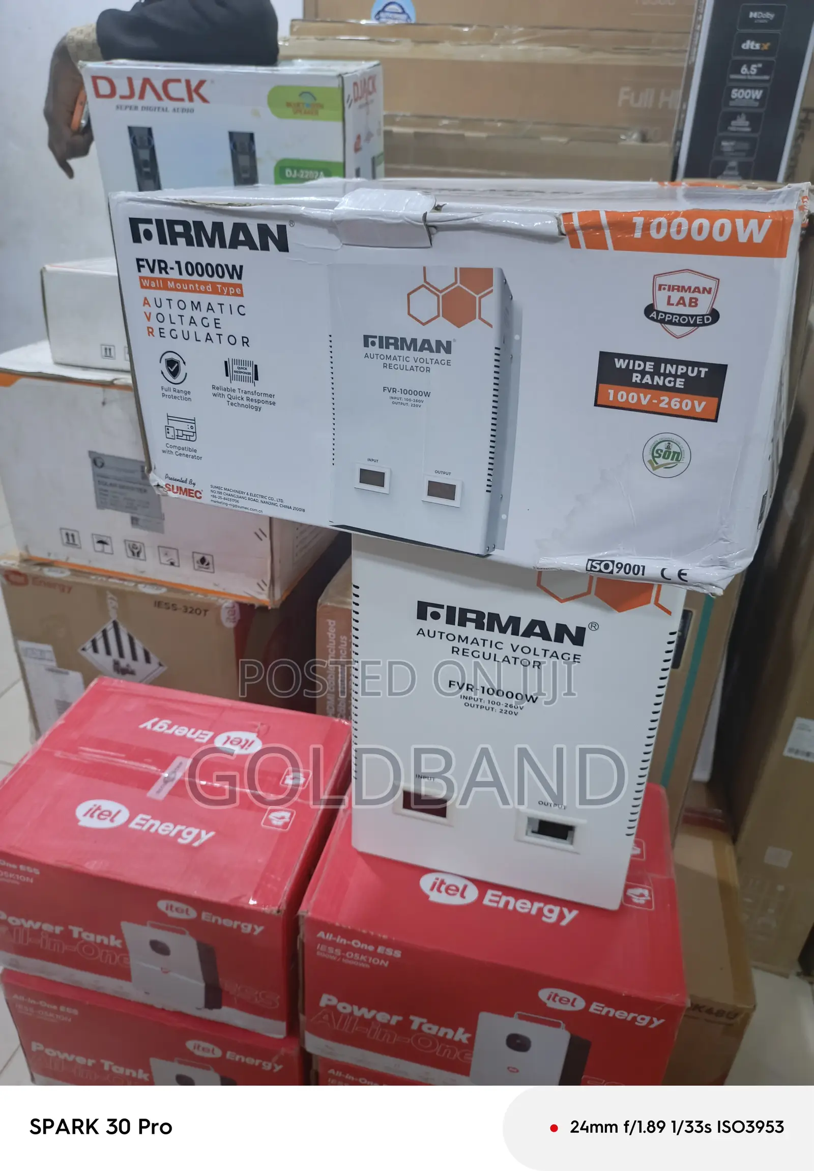 Firman FVR-10000w Power Voltage Regulator for Home