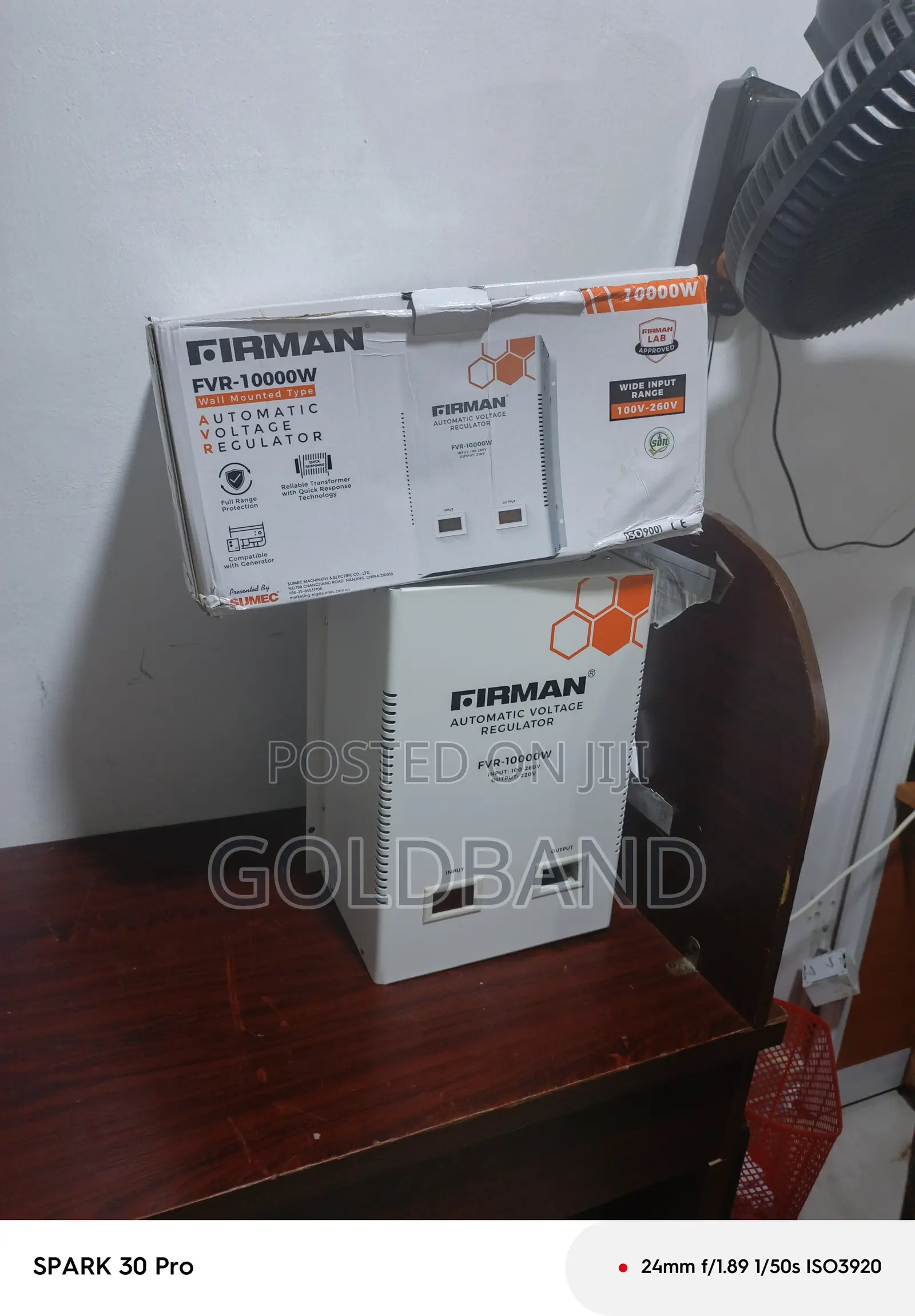 Firman 10000w Avr Wall Stabilizer for Appliances