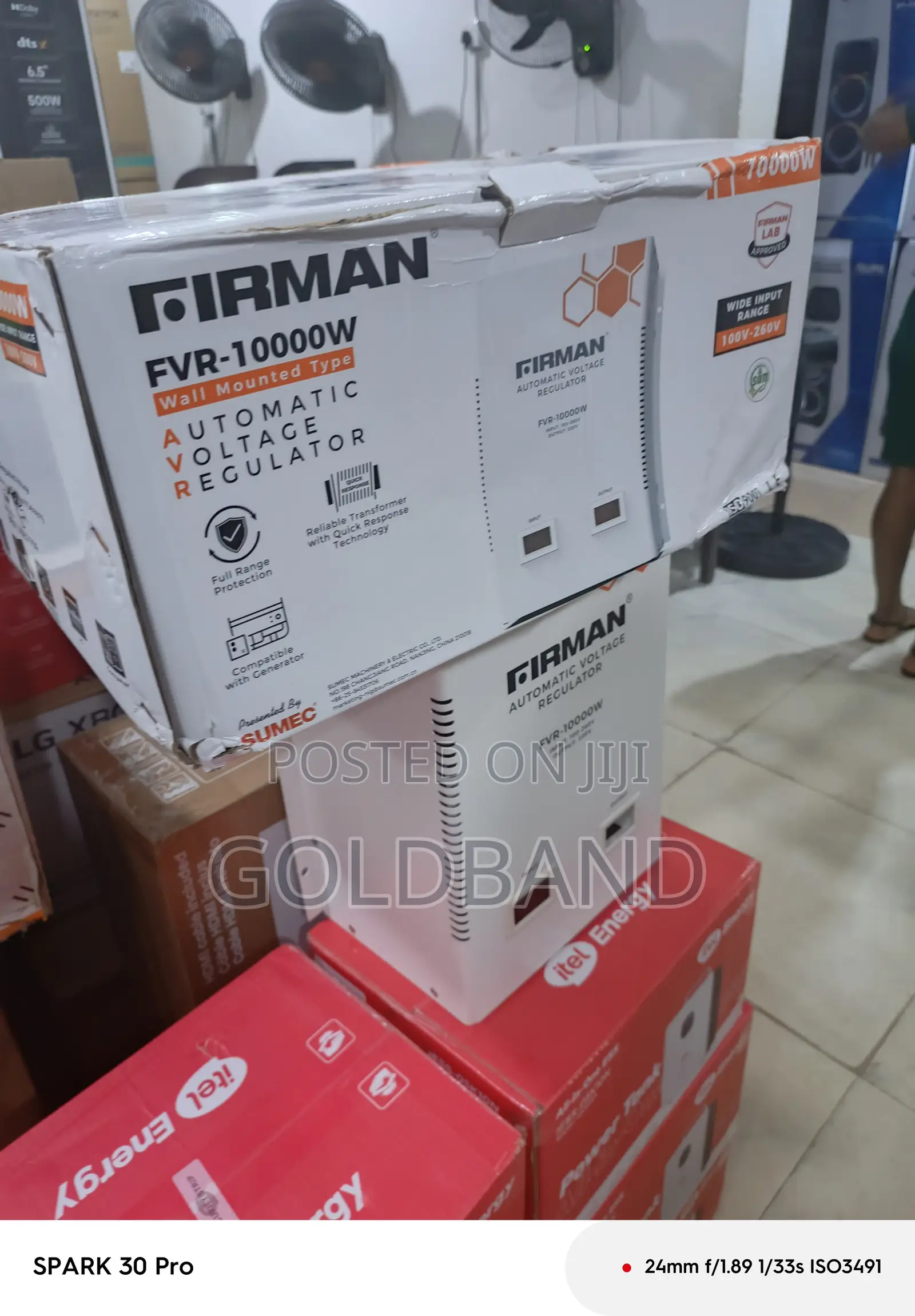 Firman 10kva Automatic Wall Voltage Controller
