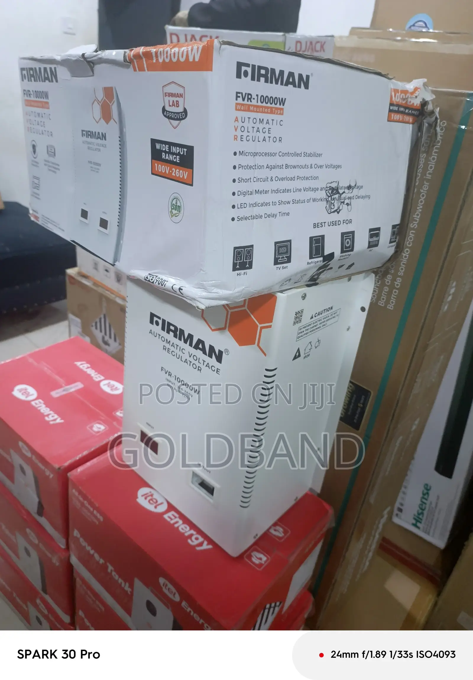 Firman FVR-10000w Home Office Voltage Stabilizer