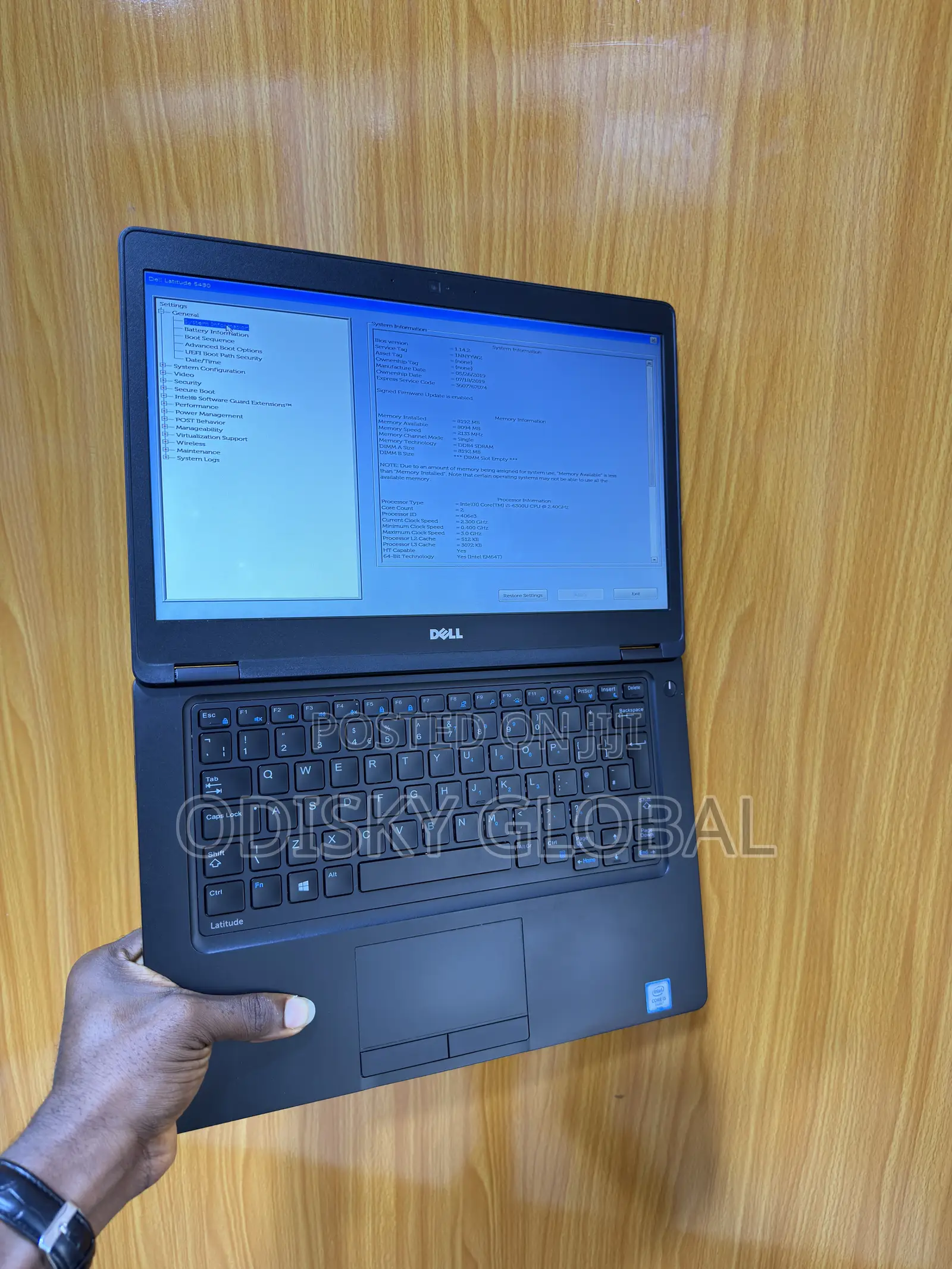 Laptop Dell Latitude 5480 8GB Intel Core i5 SSD 256GB