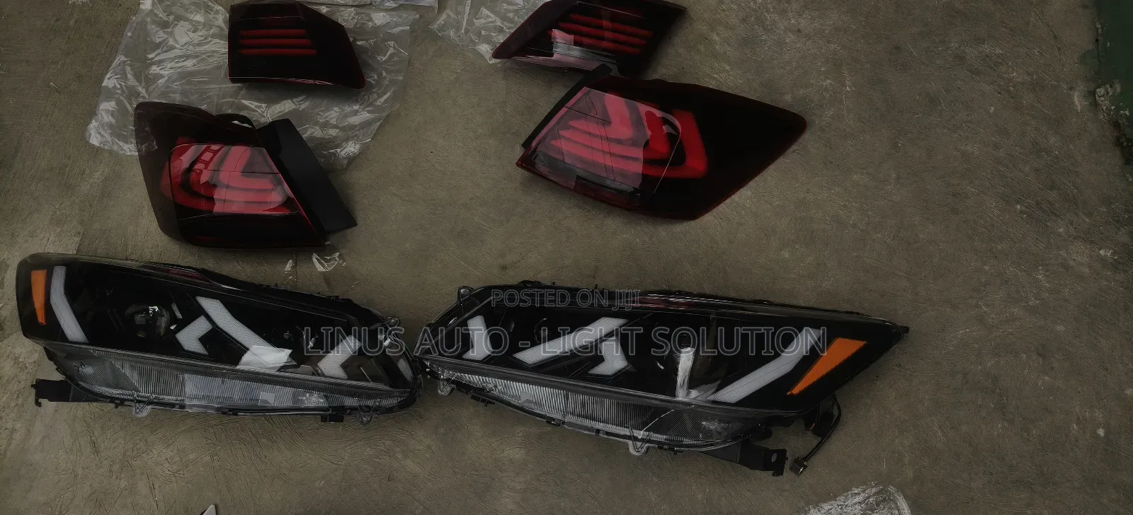 Yahoo Front and Back Lights 2014/2017 Honda Accord Touring