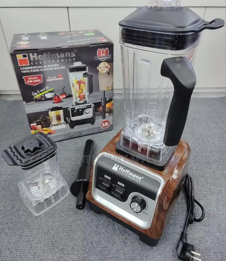 Hoffmans Hm-2085 Commercial Blender 4800w 2.2l Heavy Duty Blender