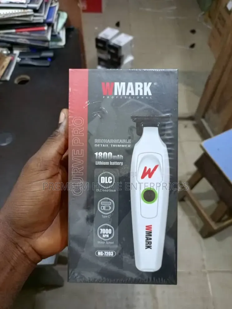 Wmark Ng-7203 Rechargeable Detail Trimmer 440c Stainless Steel DLC