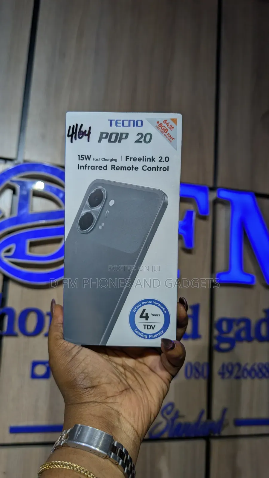 New Tecno Pop 20 64 GB Blue