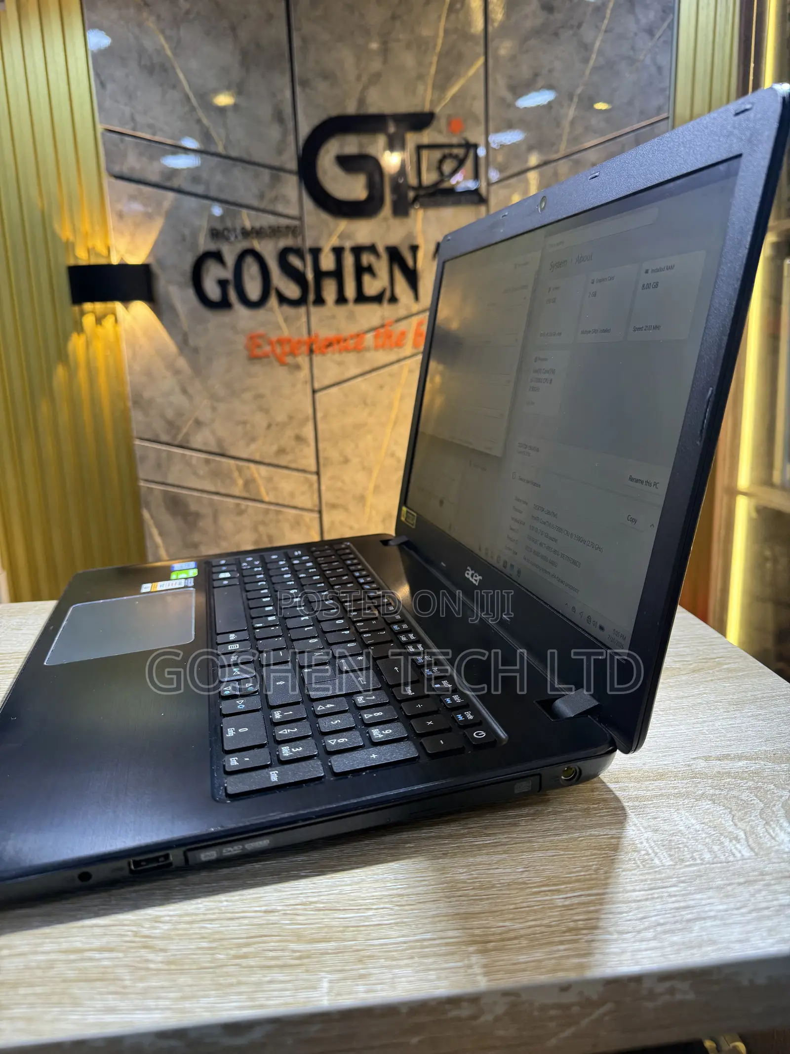 Laptop Acer Aspire F5-573G 8GB Intel Core i5 SSD 256GB