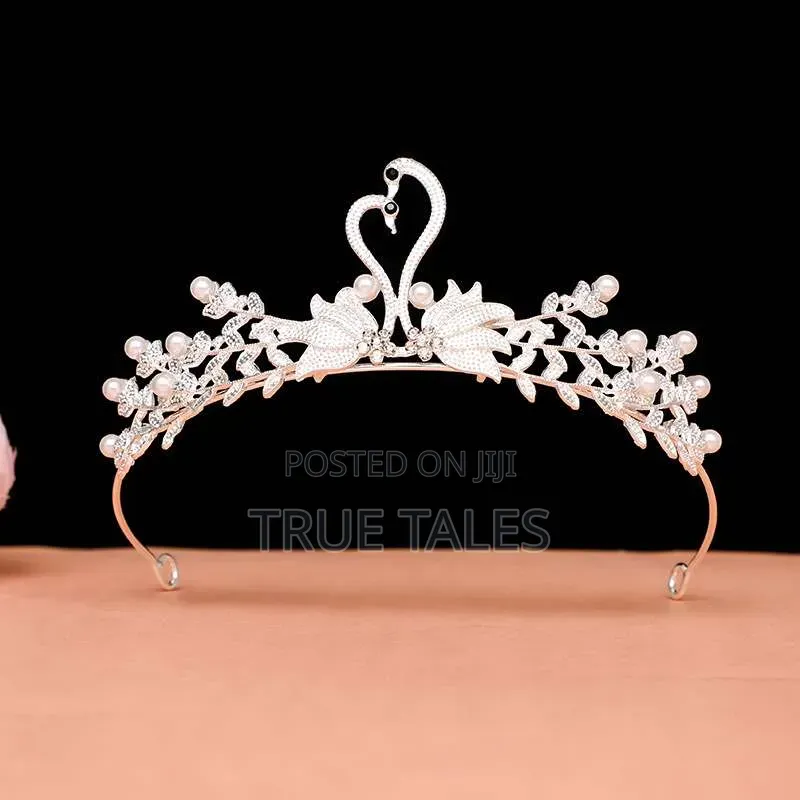 Embellished Crystal Tiara Crowns