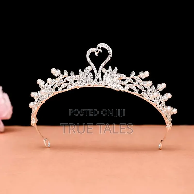 Embellished Crystal Tiara Crowns