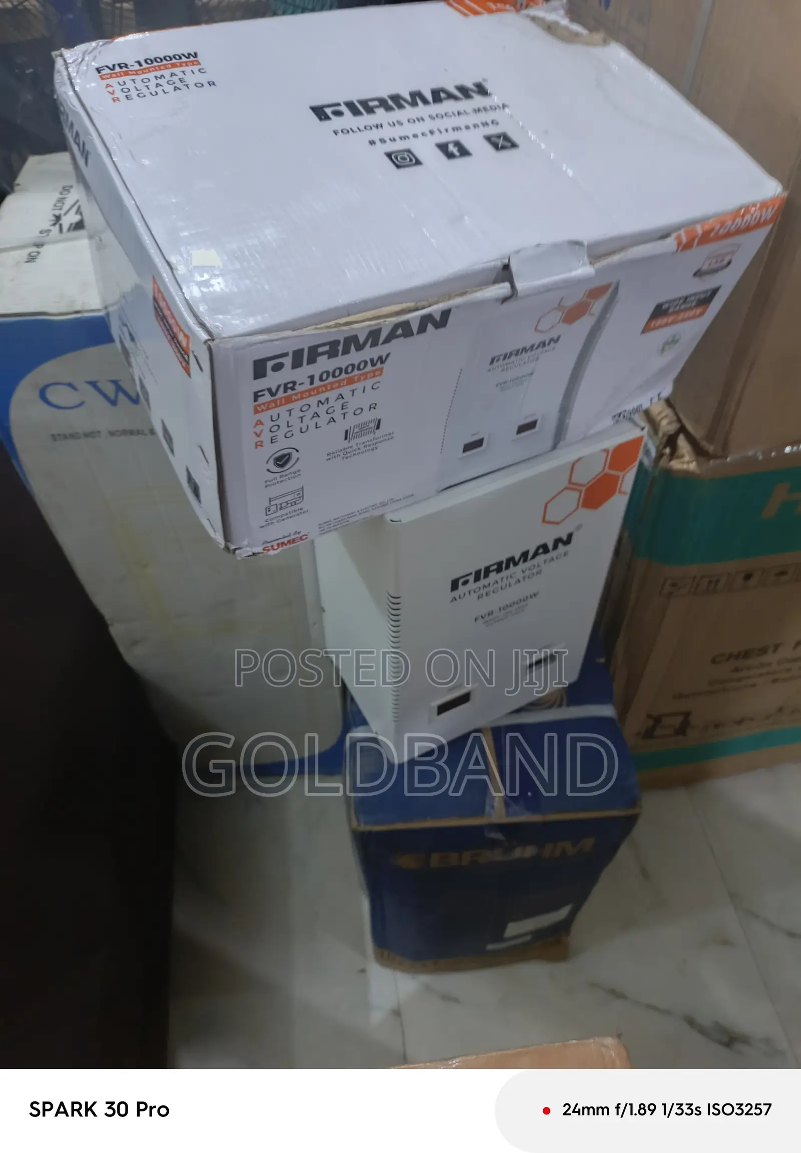 Firman 10000w Voltage Control Wall Stabilizer