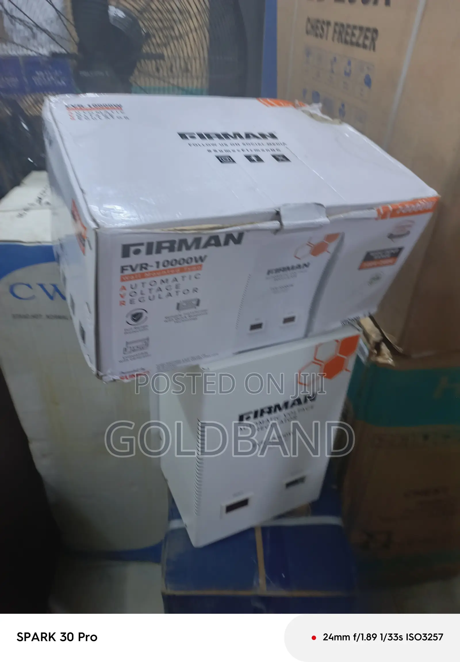 Firman 10000w Voltage Control Wall Stabilizer