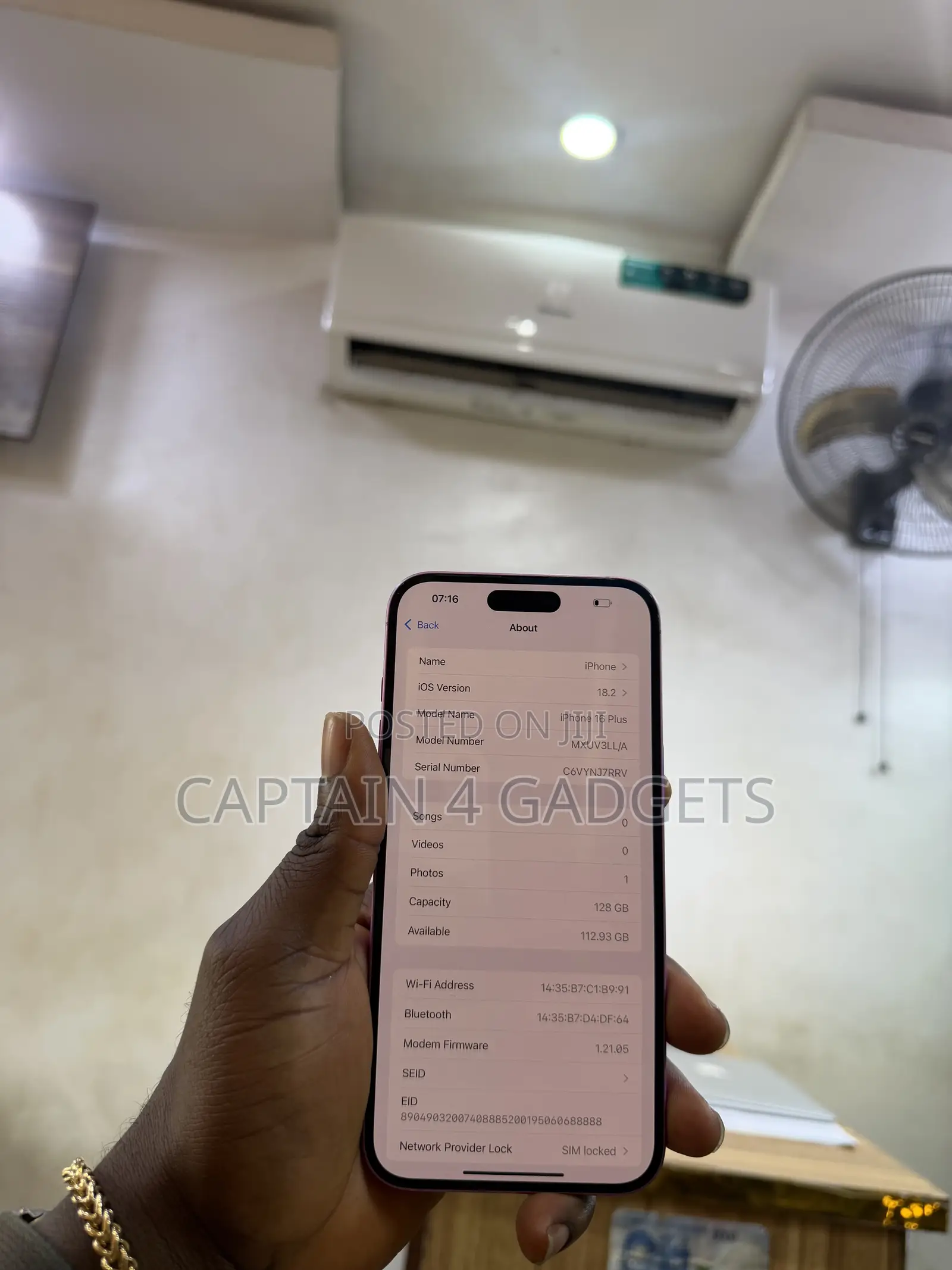 Apple iPhone 16 Plus 128 GB Pink
