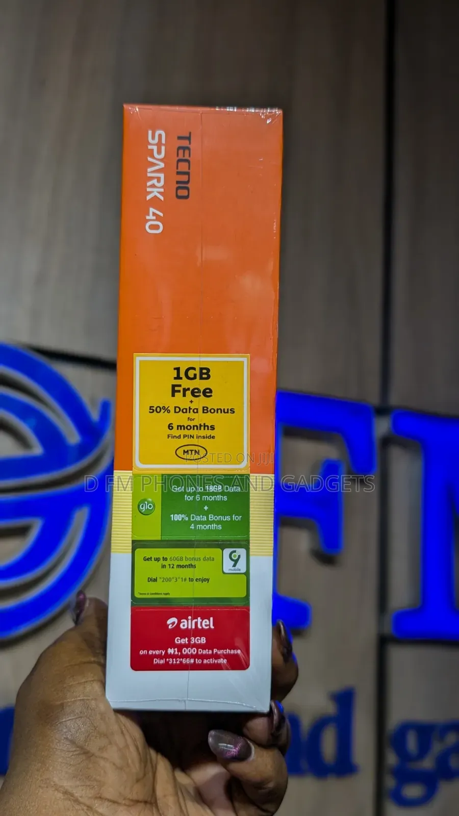 New Tecno Spark 40 128 GB Black