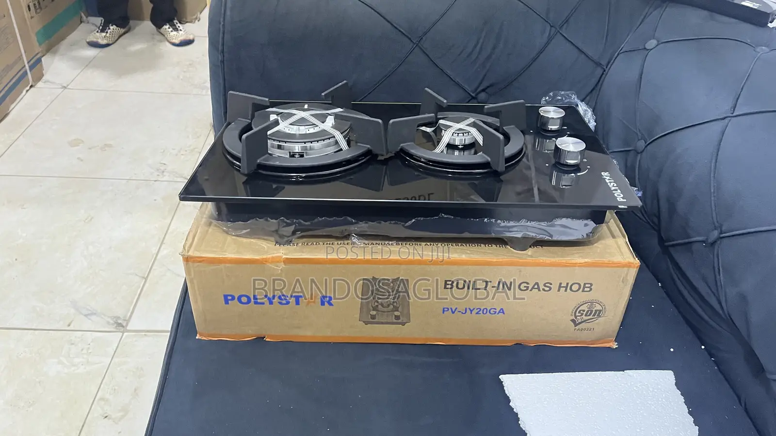 Polystar Pv-Jy20ga Kitchen Gas Hob – Reliable Gas Cooking System