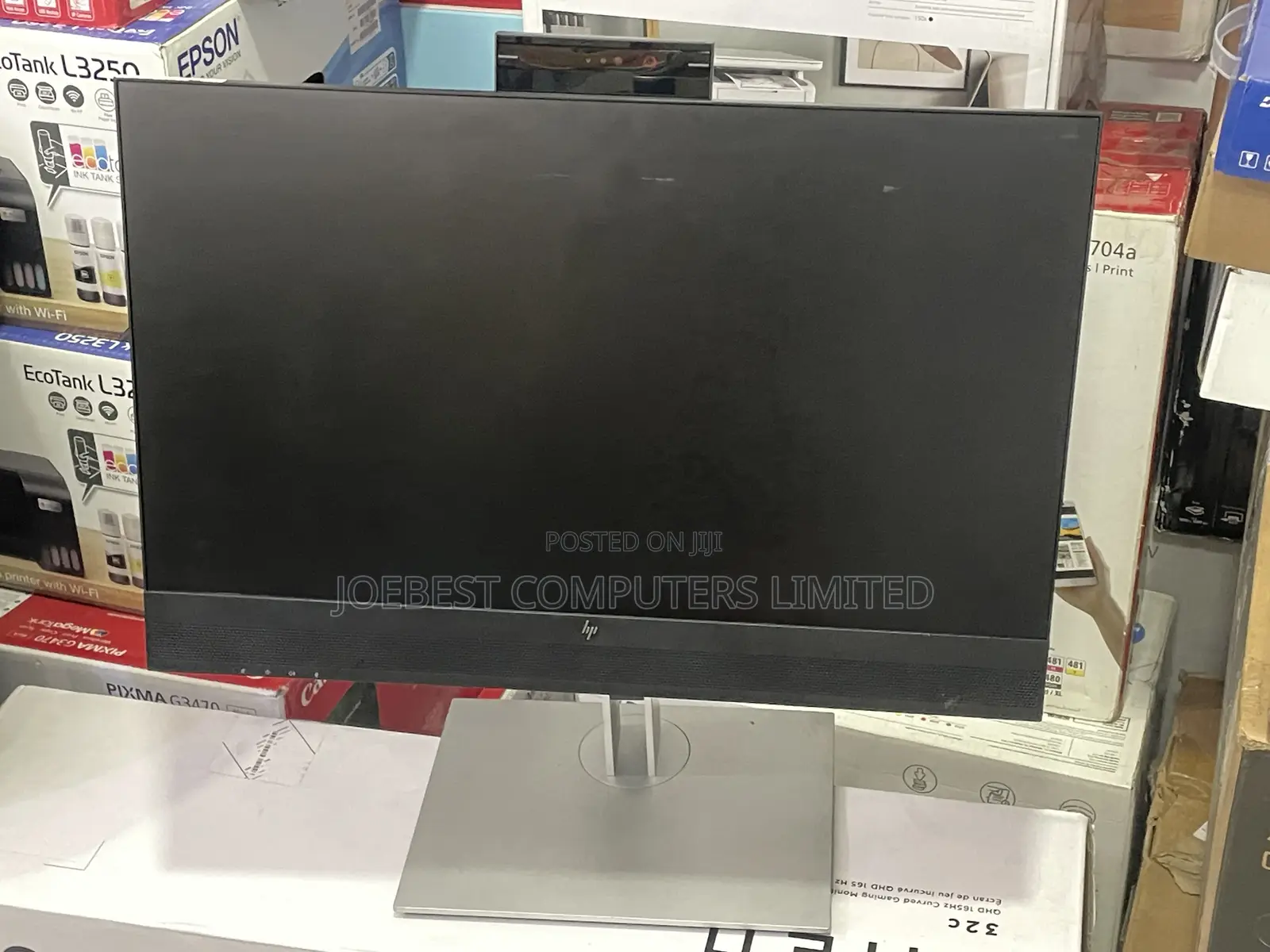 Hp Monitor 24” With Webcam