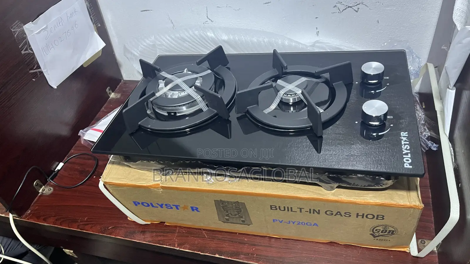 Polystar Built-in Gas Hob Pv-Jy20ga – Compact Kitchen Cooker