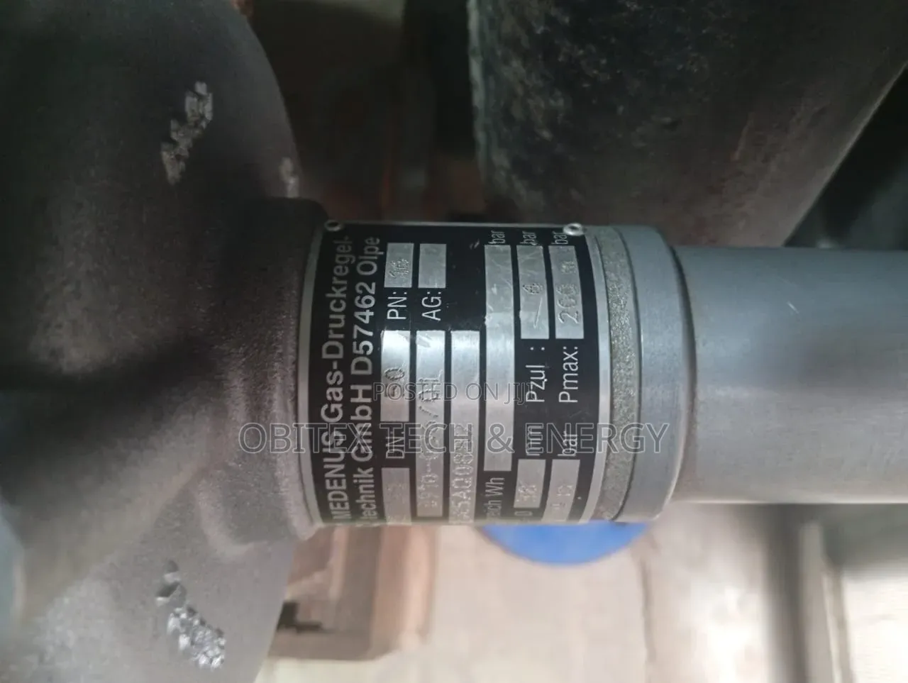 Medenus Rs 250 Dn50 Industrial Gas Pressure Regulator Pn16 (Germany)