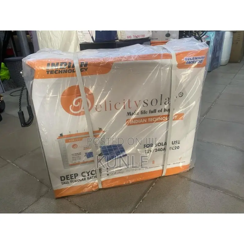 Delicity Tubular Battery 220ah