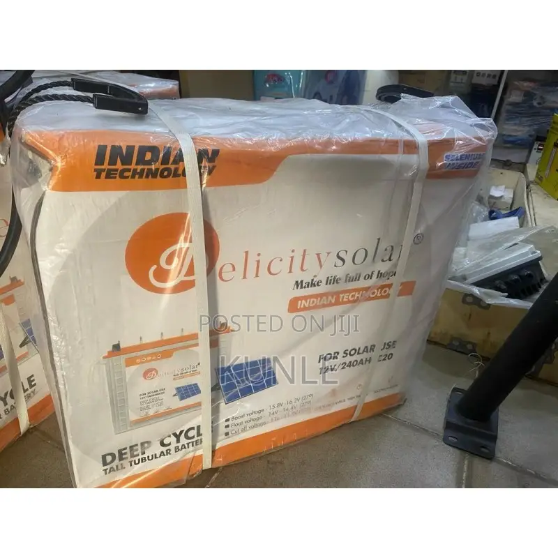 Delicity Tubular Battery 220ah
