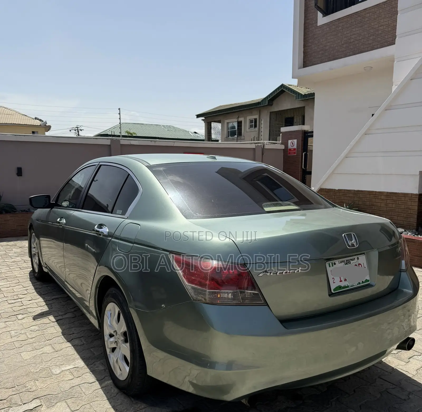 Honda Accord 2009 Green