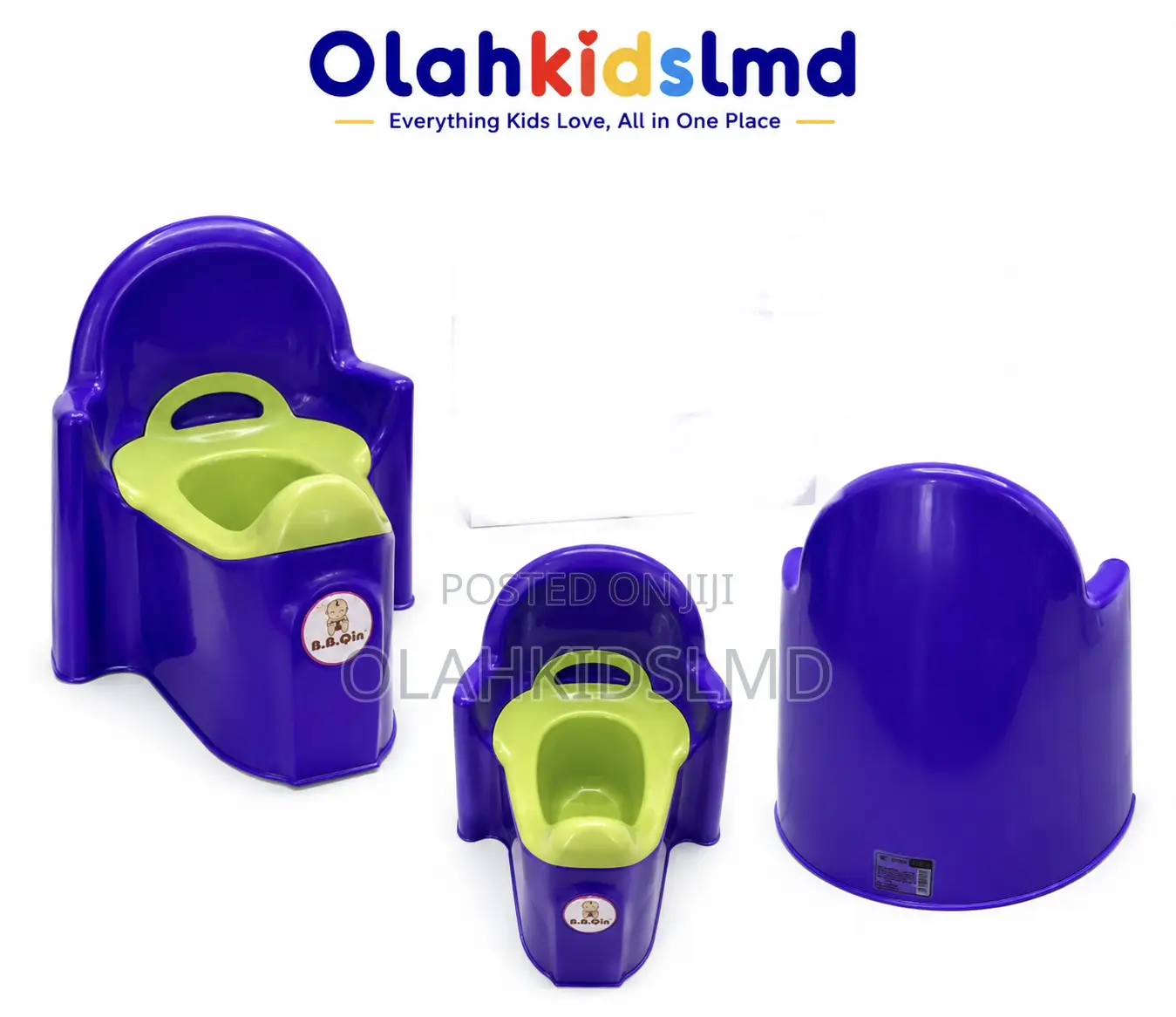 B.B.Qin Baby Potty Training Chair – Purple Pink, Toddler Toilet