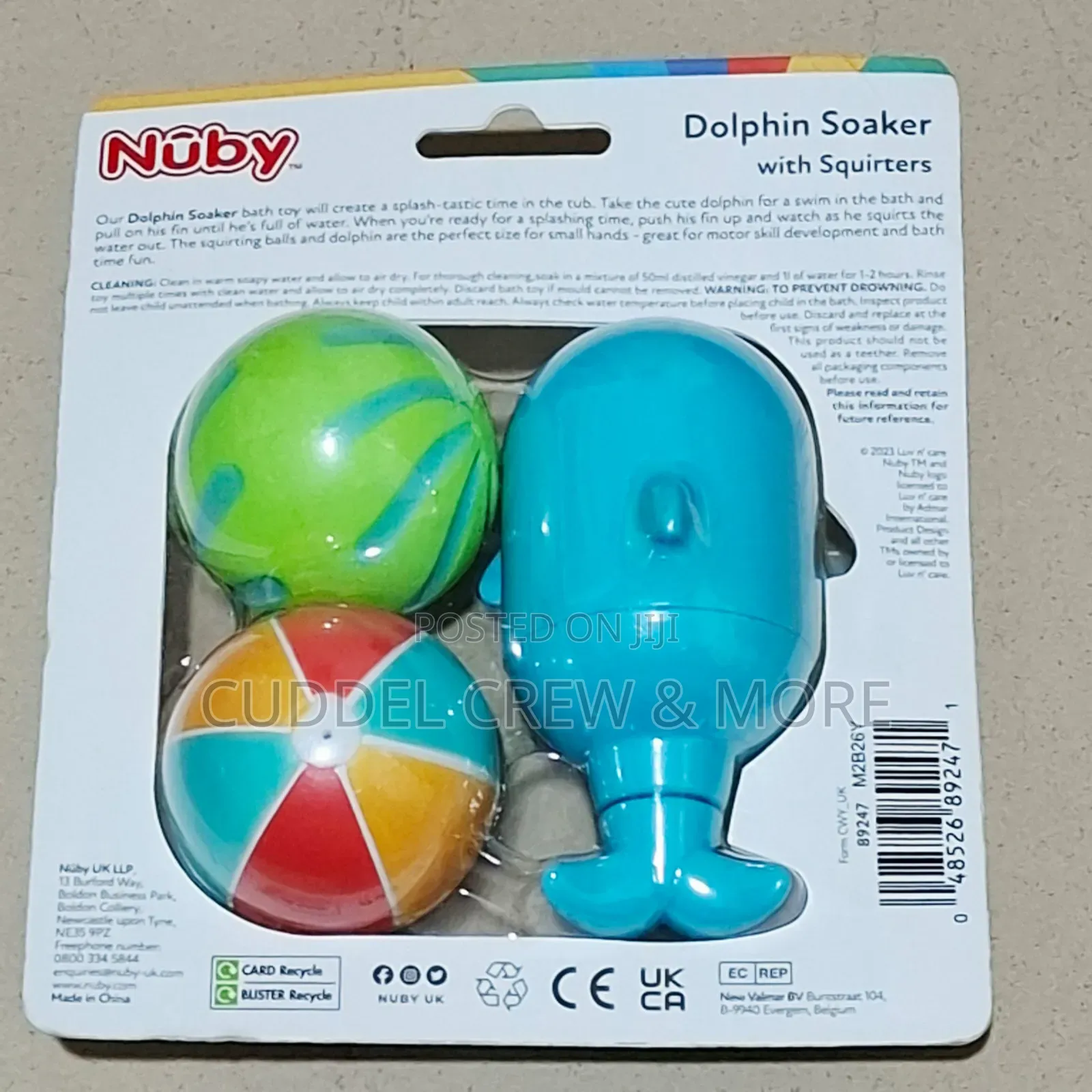 Nuby Dolphin Bath to With Splash