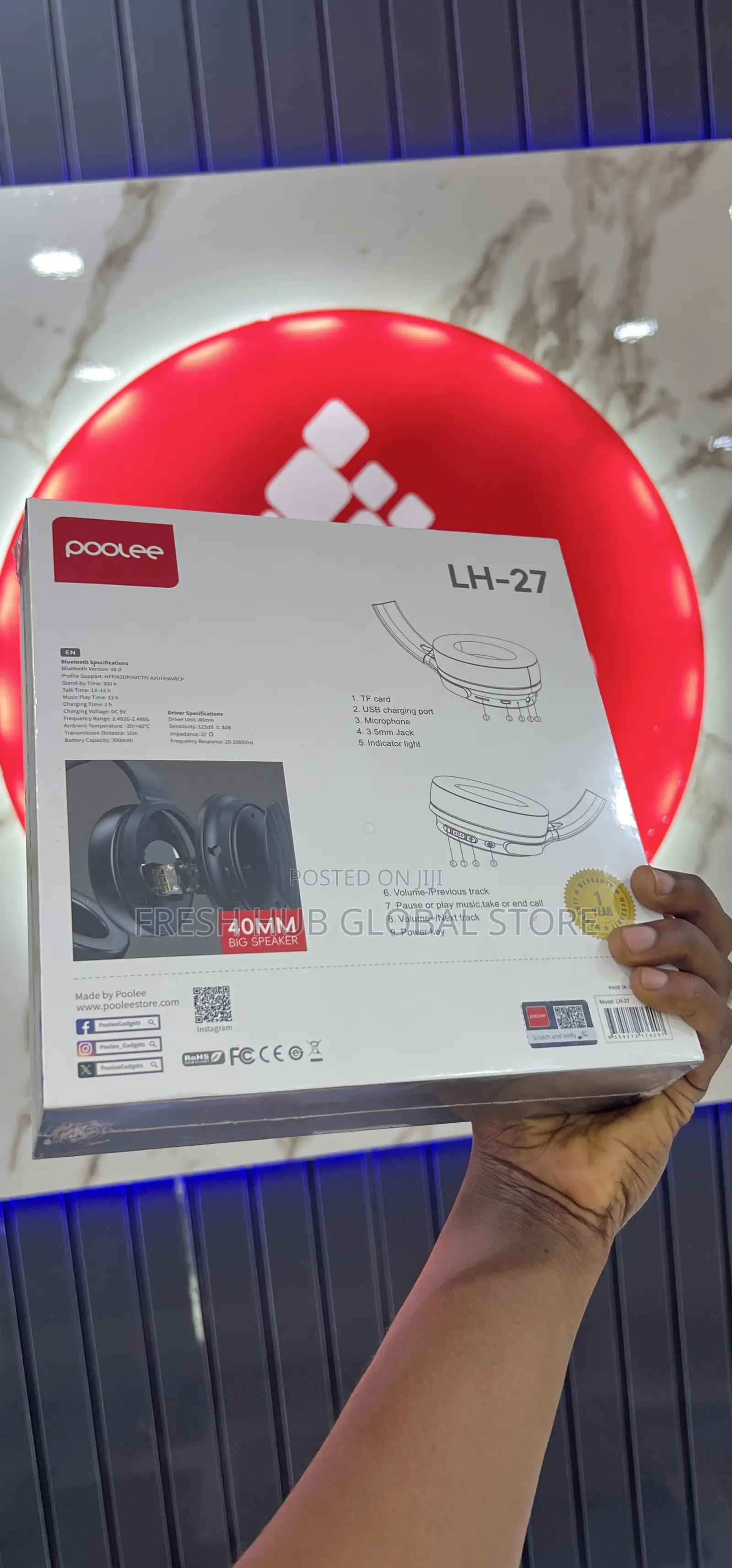 Poolee Headphone