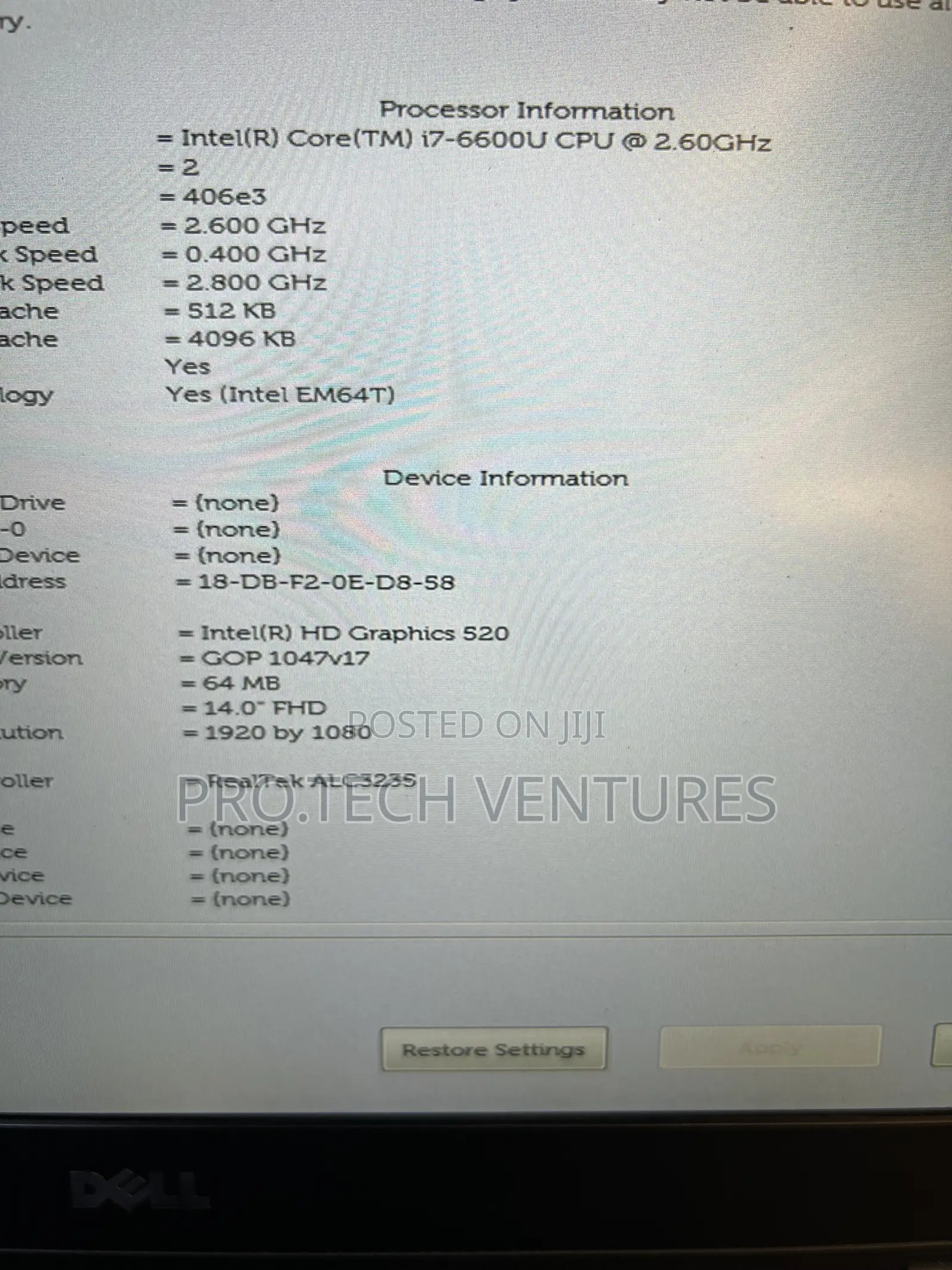 Laptop Dell Latitude E7470 8GB Intel Core i7 SSD 256GB