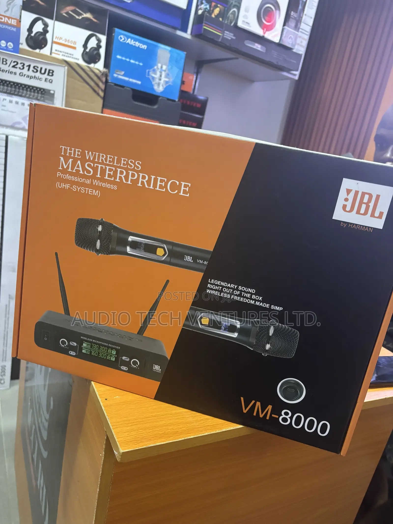 JBL Wireless Mic Vm 8000