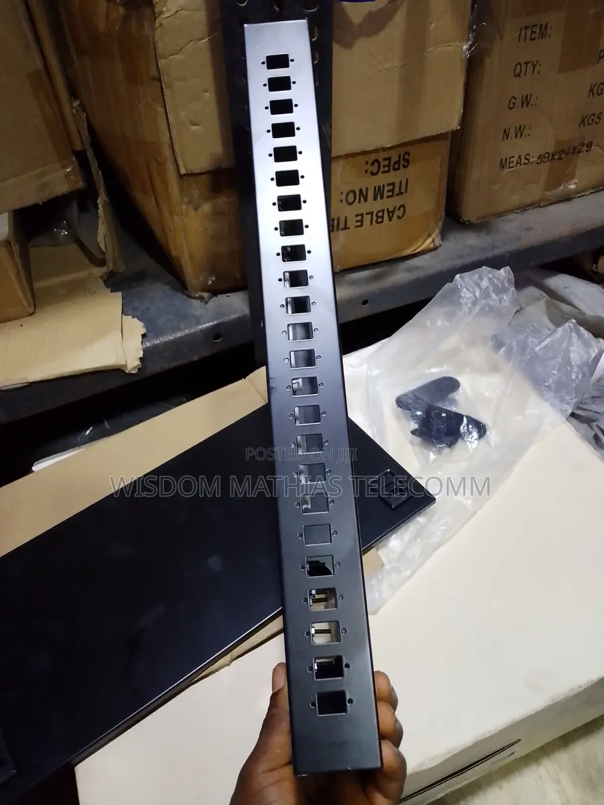 24 Port Odf Rack Mount Fiber Patch Pannel