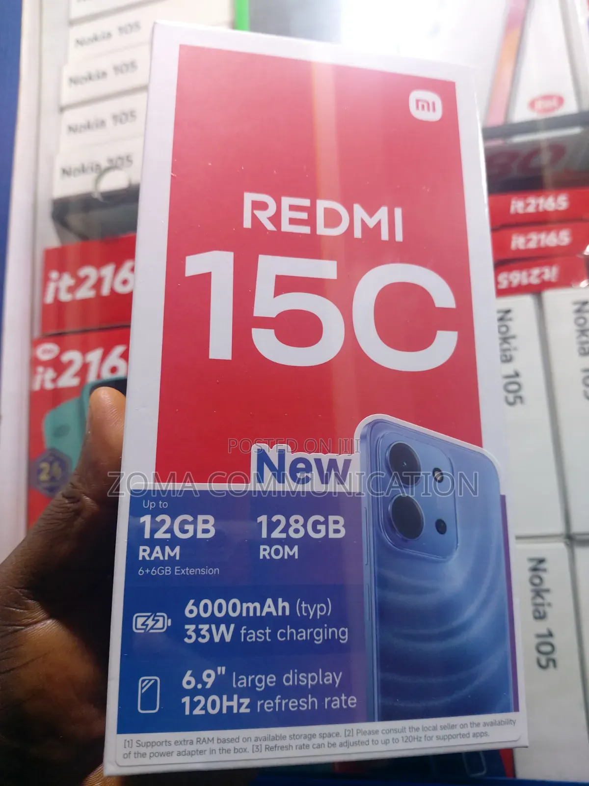 New Xiaomi Redmi 15C 4G 128 GB Green