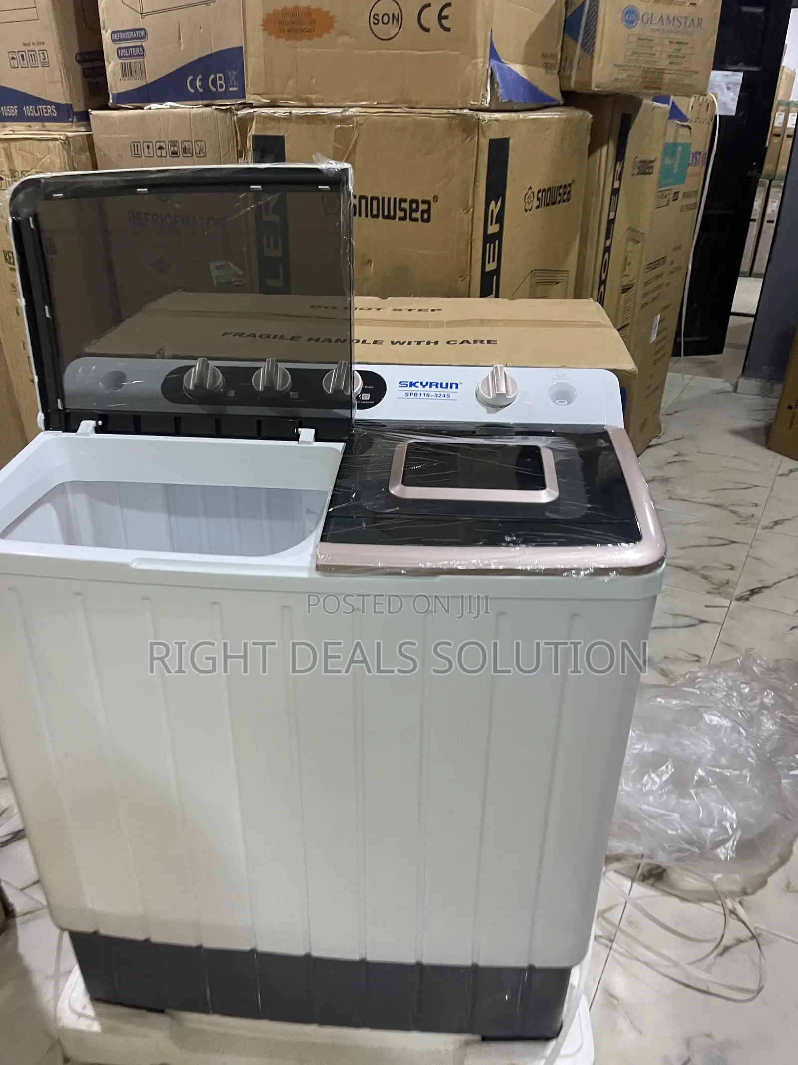 New Skyrun Spb116-024s Twin Tub Washer With Quality Performance