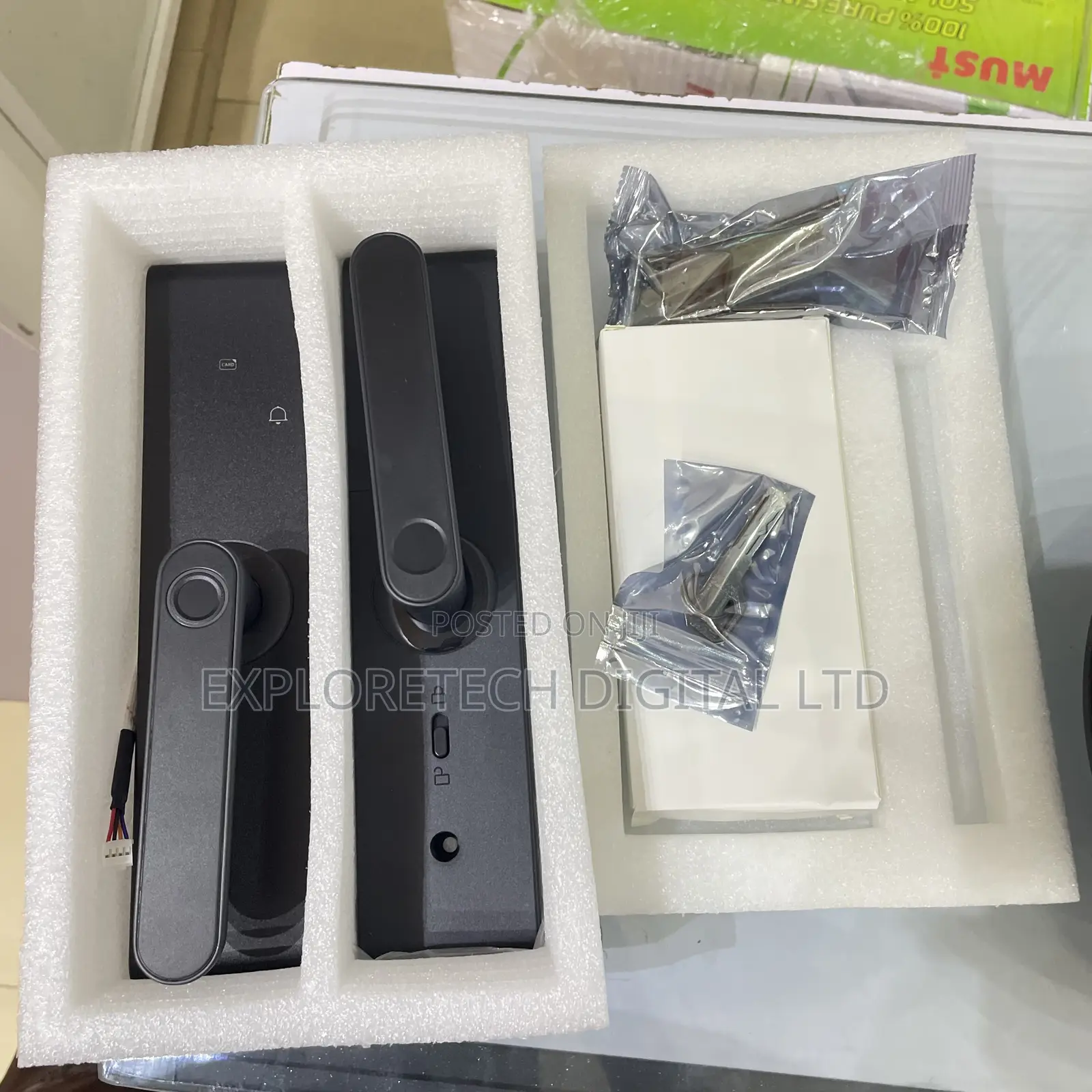 Smart Lock With Finger, Pin, Card