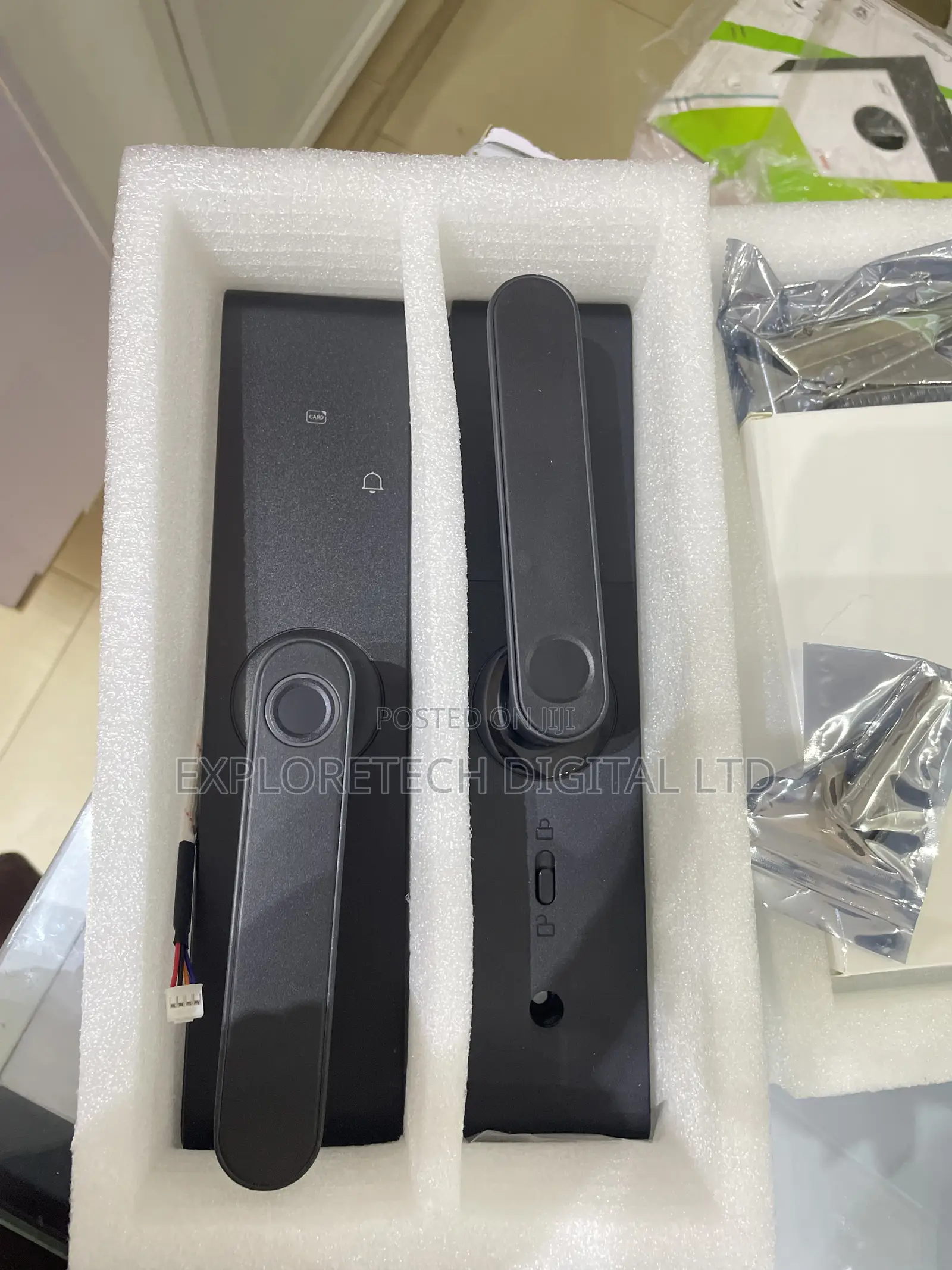 Smart Lock With Finger, Pin, Card