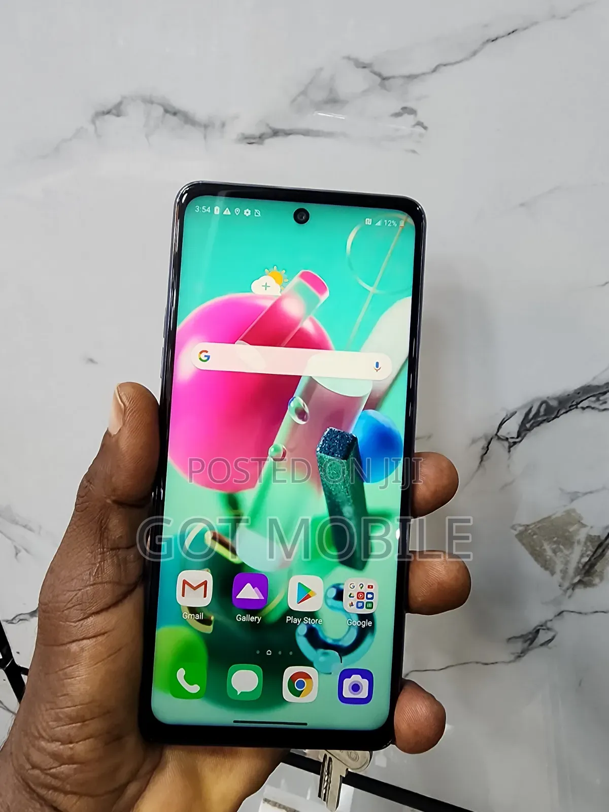 LG K92 5G 128 GB Black