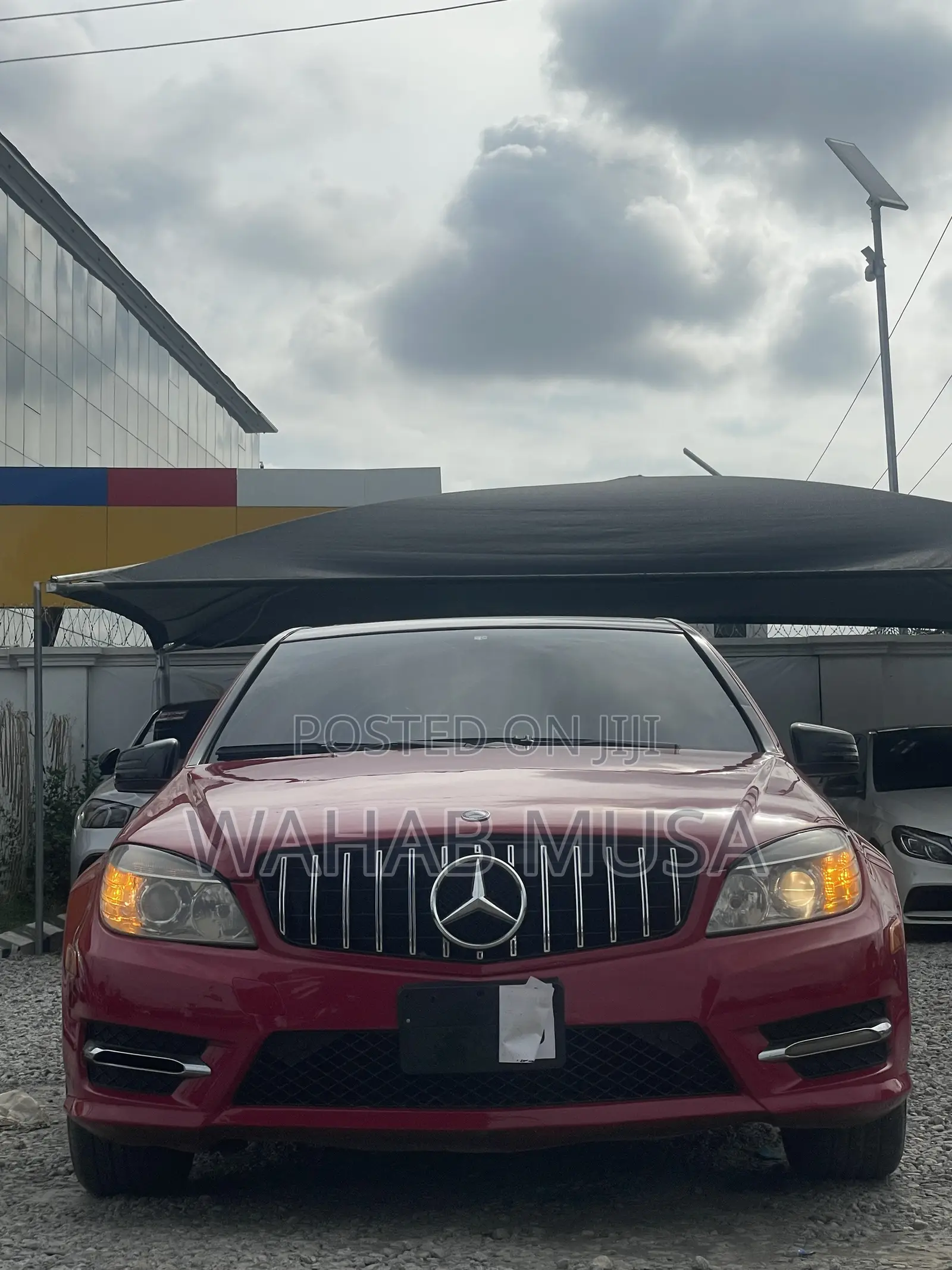 Mercedes-Benz C300 2010 Red