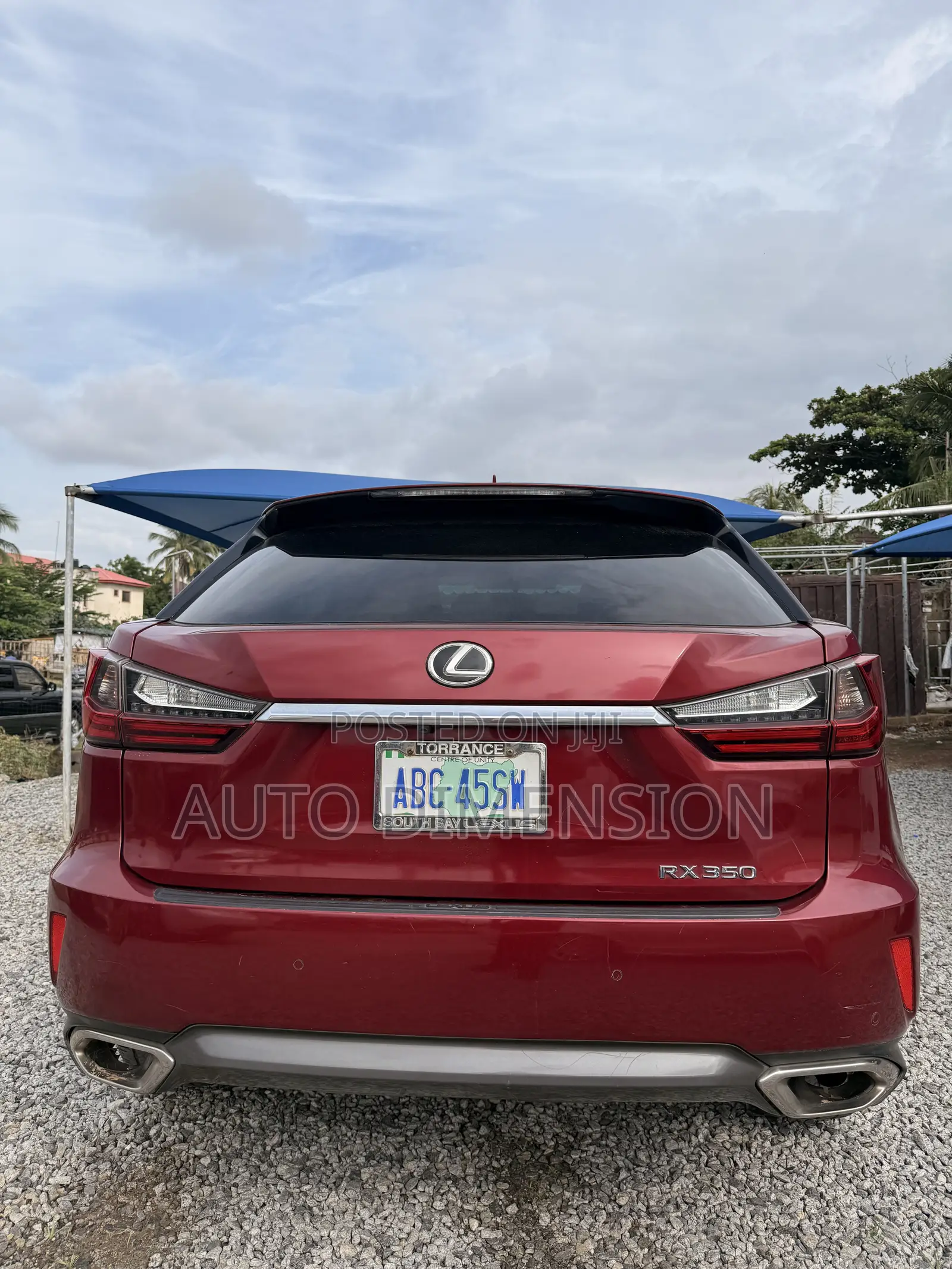 Lexus RX 350 AWD 2018 Red