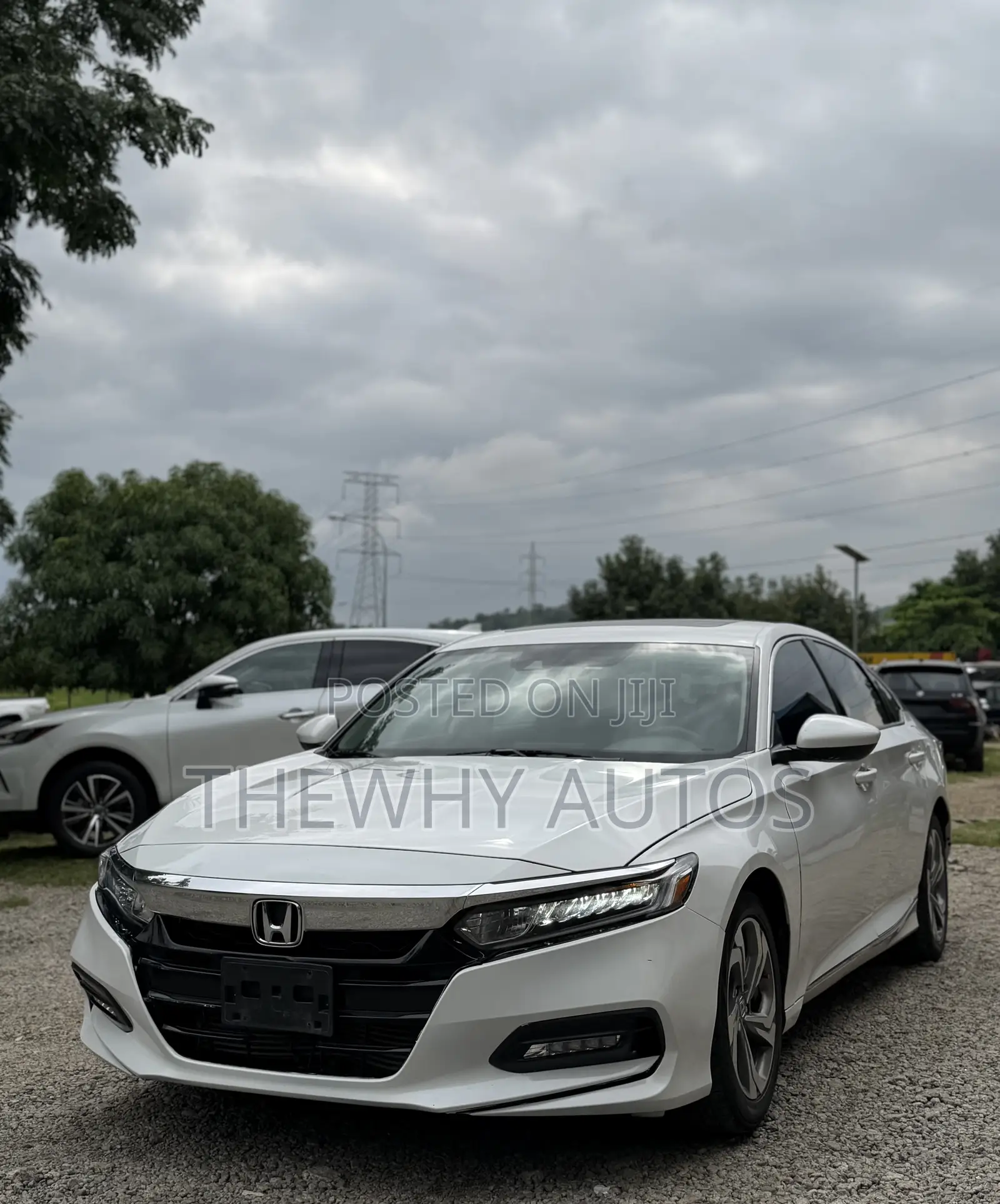 Honda Accord EX-L (2.0L 4cyl Turbo 10A) 2019 White