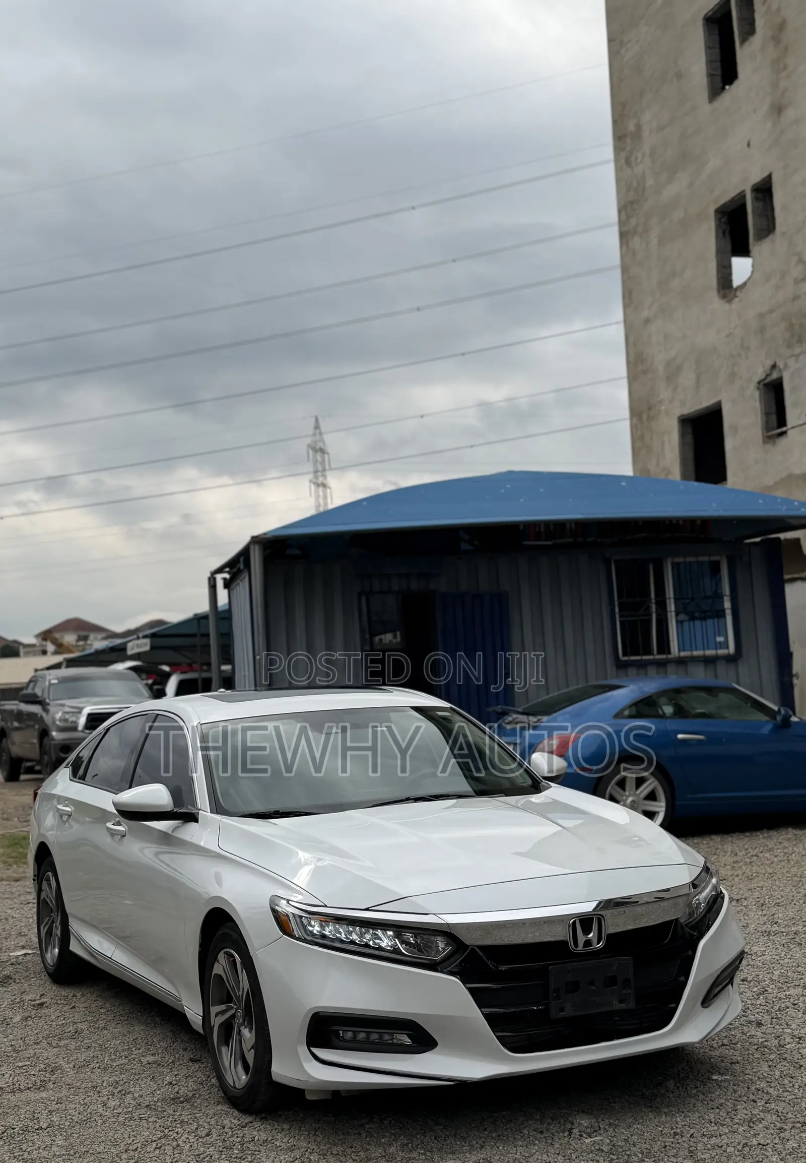 Honda Accord EX-L (2.0L 4cyl Turbo 10A) 2019 White