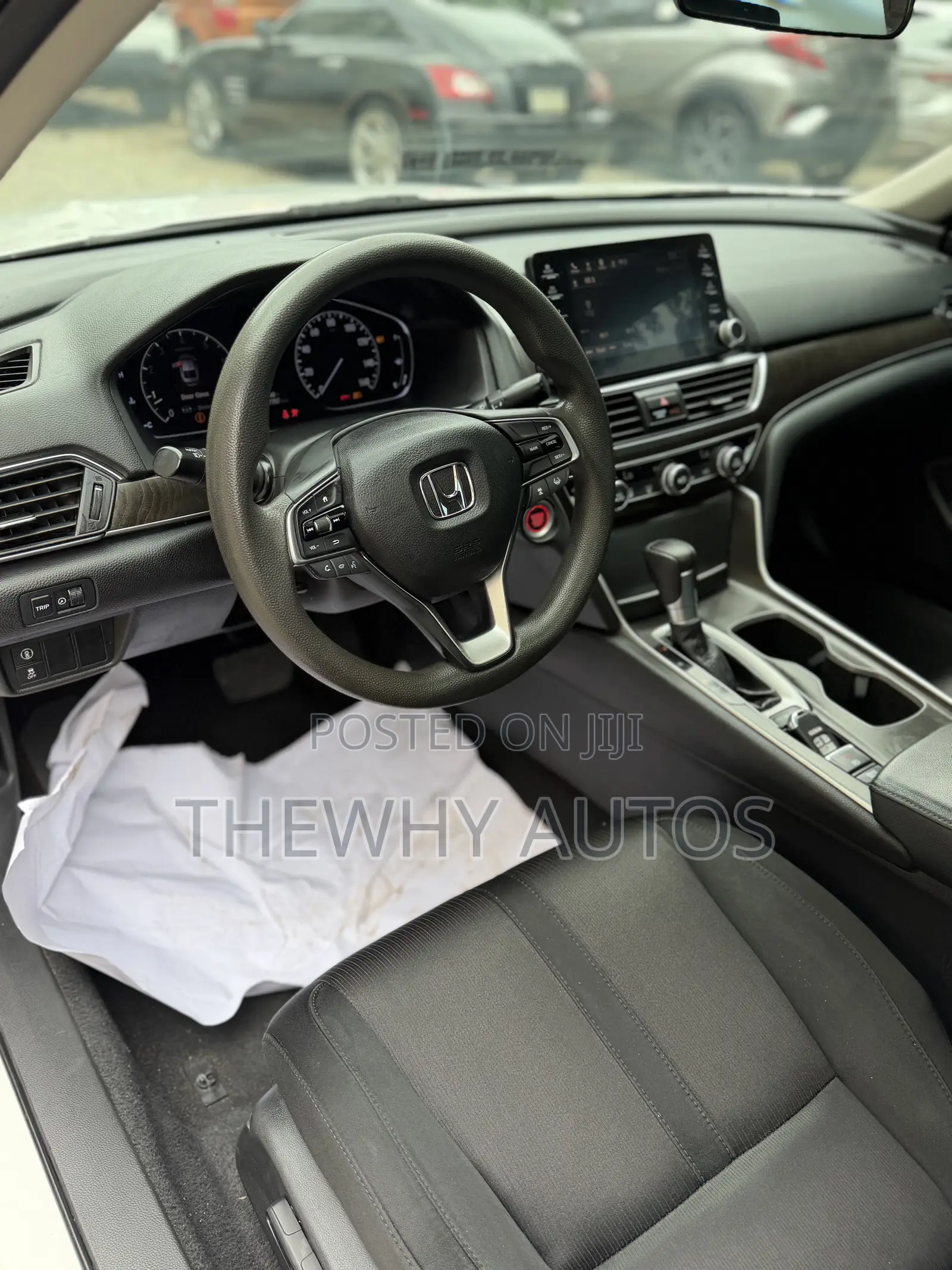 Honda Accord EX-L (2.0L 4cyl Turbo 10A) 2019 White