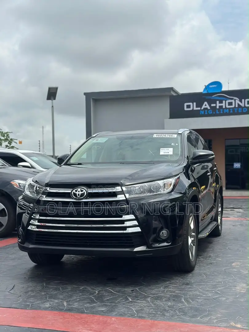 Toyota Highlander Limited 4dr SUV AWD (3.5L 6cyl 6A) 2015 Black