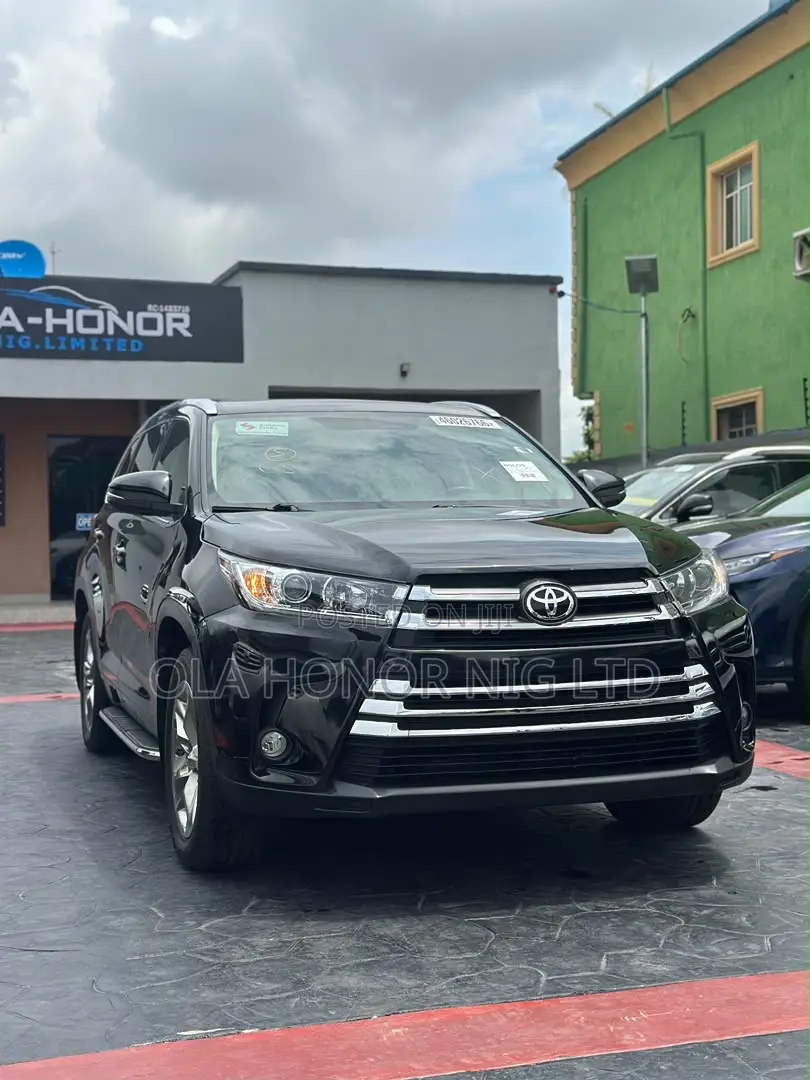 Toyota Highlander Limited 4dr SUV AWD (3.5L 6cyl 6A) 2015 Black