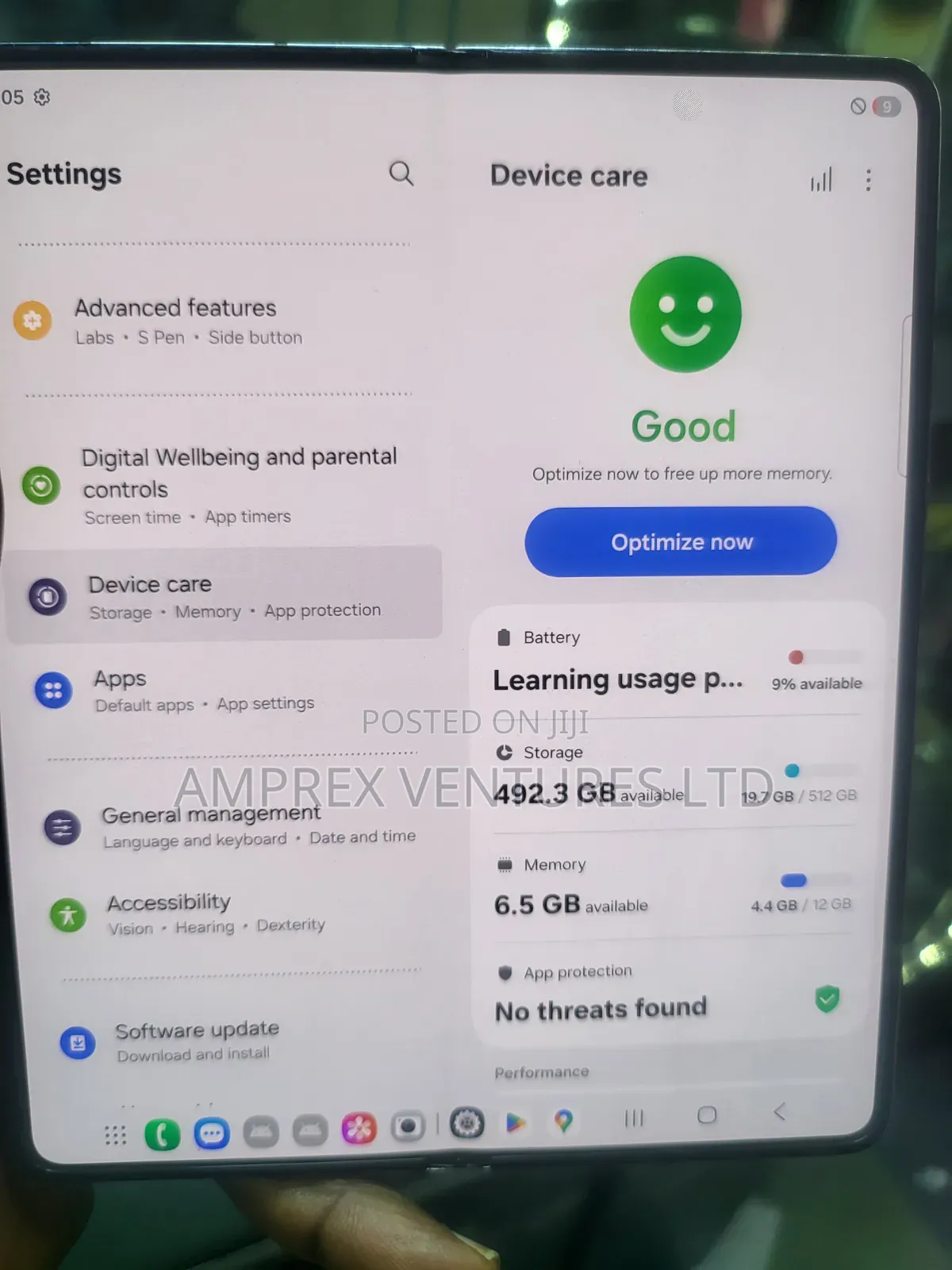 Samsung Galaxy Z Fold6 512 GB Blue