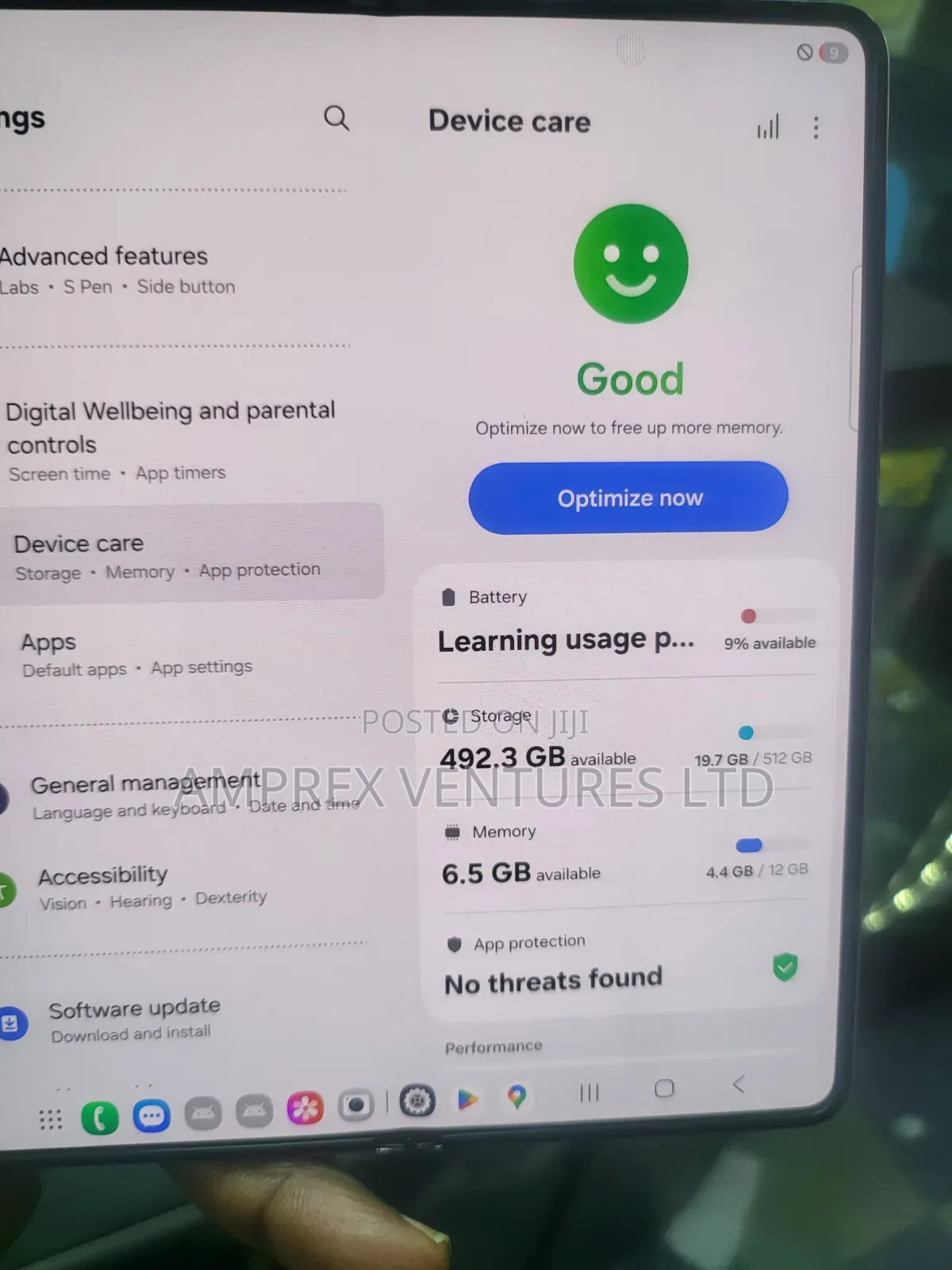 Samsung Galaxy Z Fold6 512 GB Blue