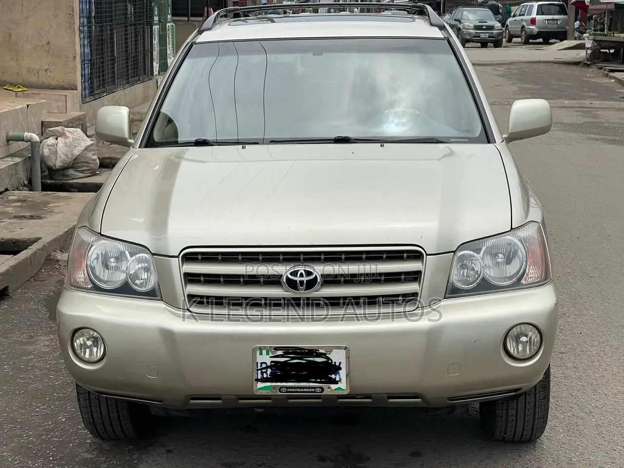 Toyota Highlander 2001 Gold