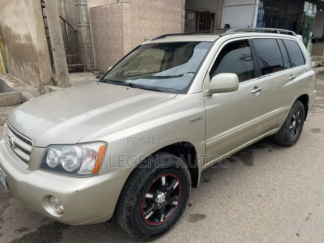 Toyota Highlander 2001 Gold